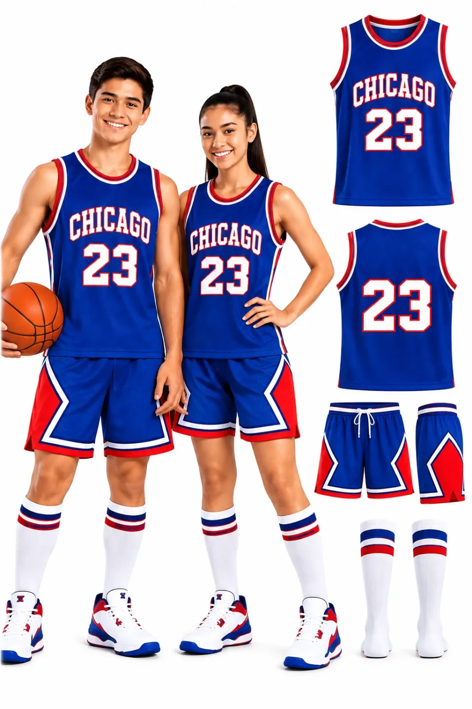 Uniforme de Básquet CJ-BQT-01 — vista 3