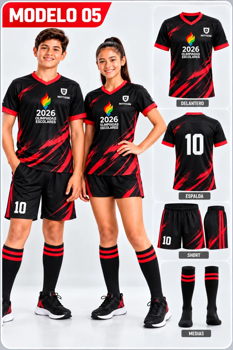 Uniforme de Fútbol RMD-FUT-103 — vista 5