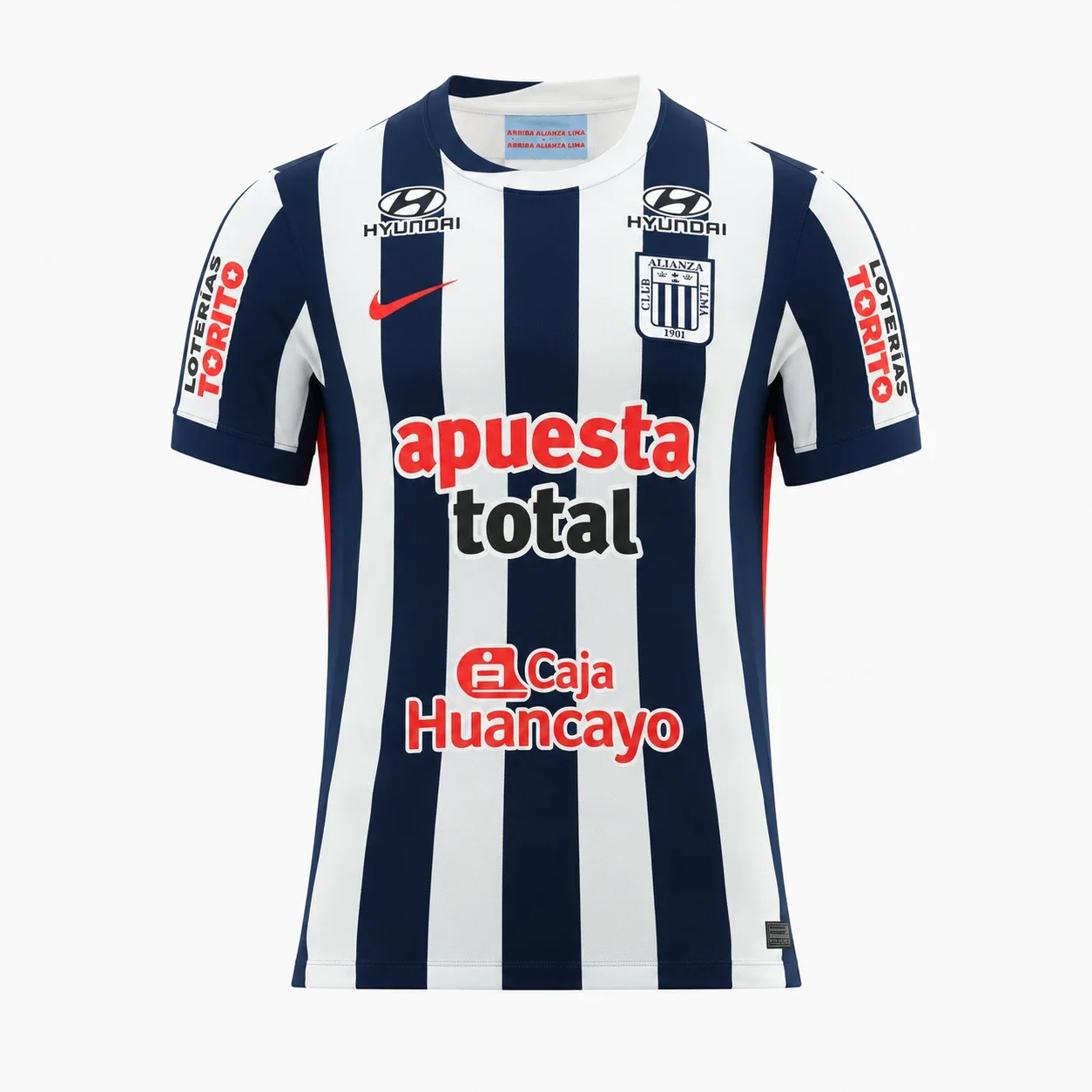 Vista «DELANTERO» de CAMISETA DE ALIANZA LIMA - 2026 personalizada