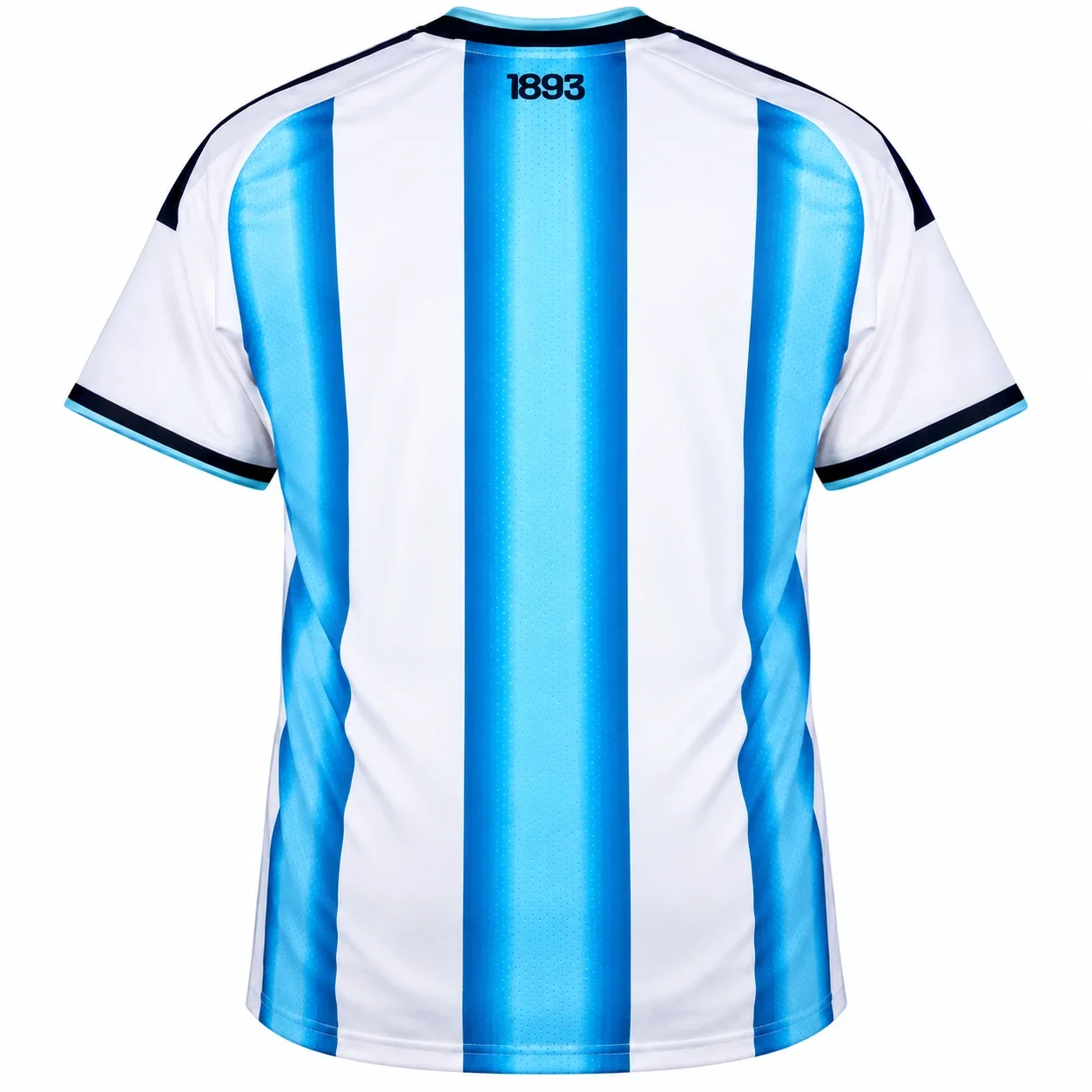 Vista «ESPALDA» de Camiseta Oficial de Argentina - 2026 personalizada