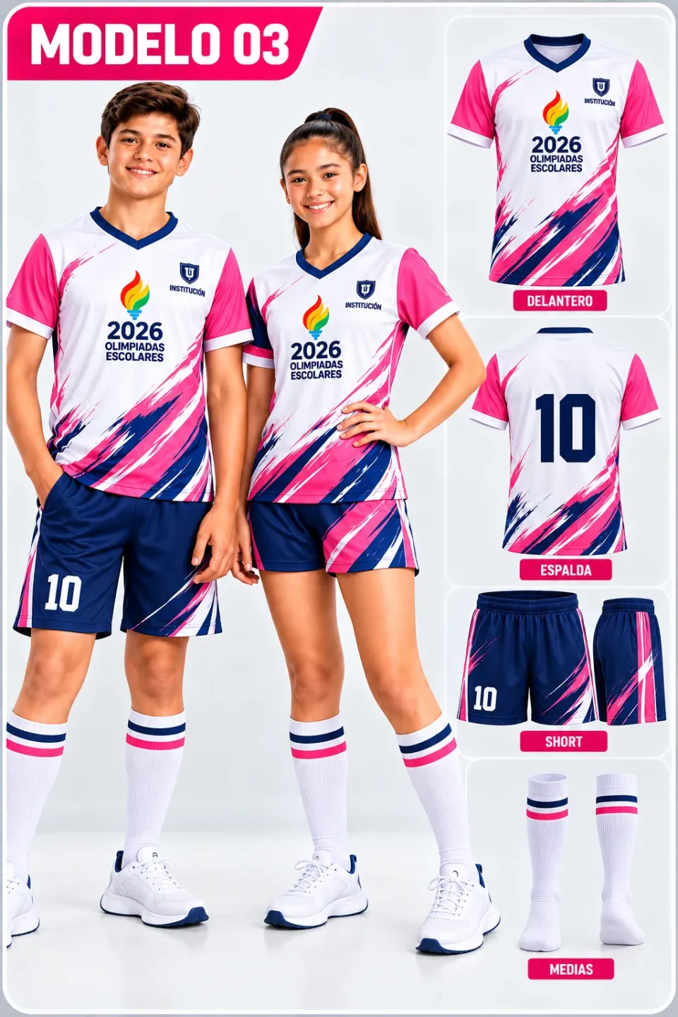 Uniforme de Fútbol RMD-FUT-103 — vista 3